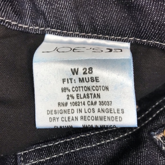 JOE’S JEANS Muse High Waisted Boot Cut Dark Wash - Picture 5 of 7